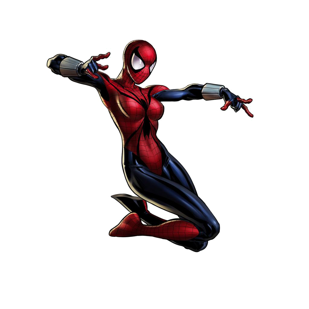 Spider Woman File PNG Image