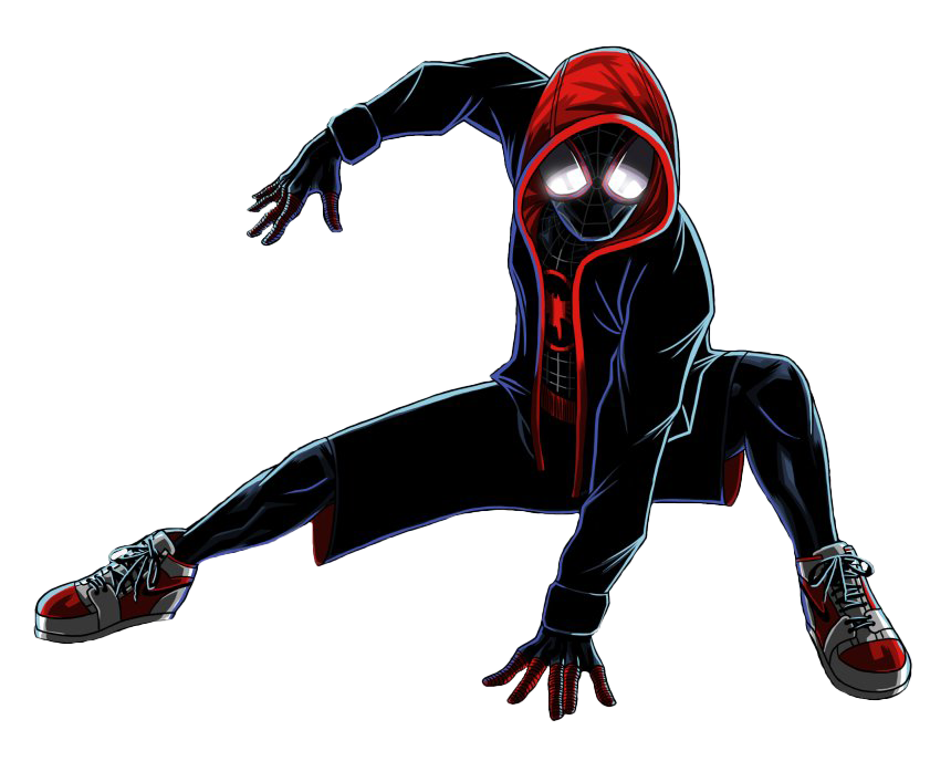 The Spider-Man Into Spider-Verse PNG File HD PNG Image