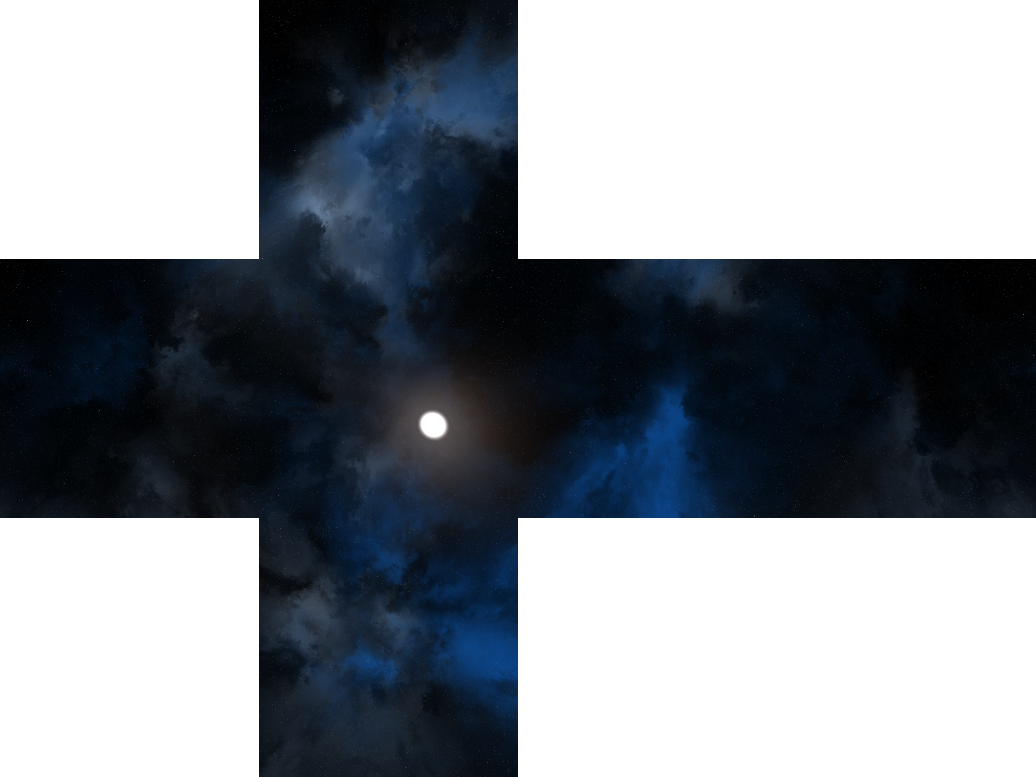 Skybox Blue Atmosphere Sky Space HD Image Free PNG PNG Image