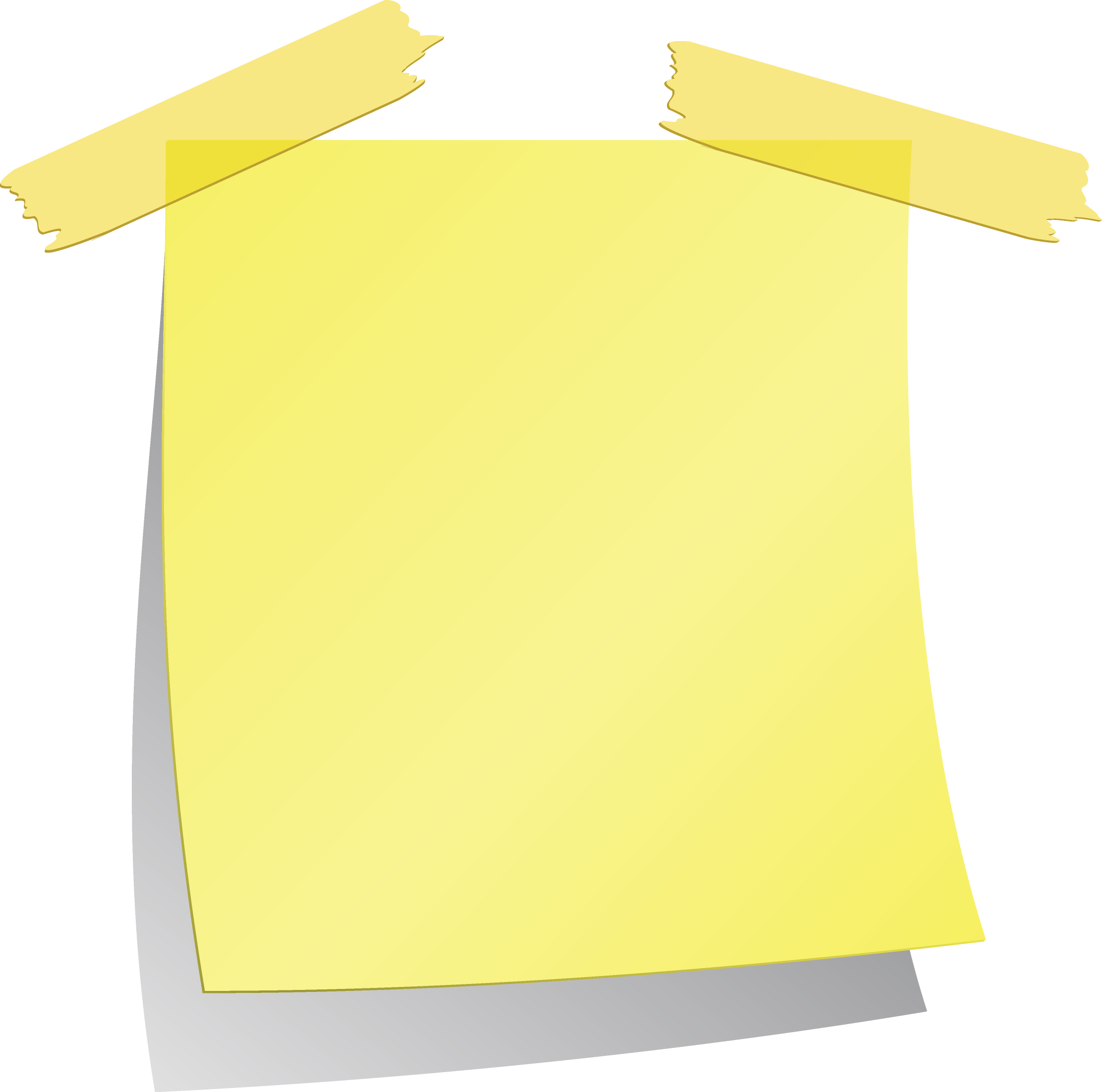 Sticky note PNG Image
