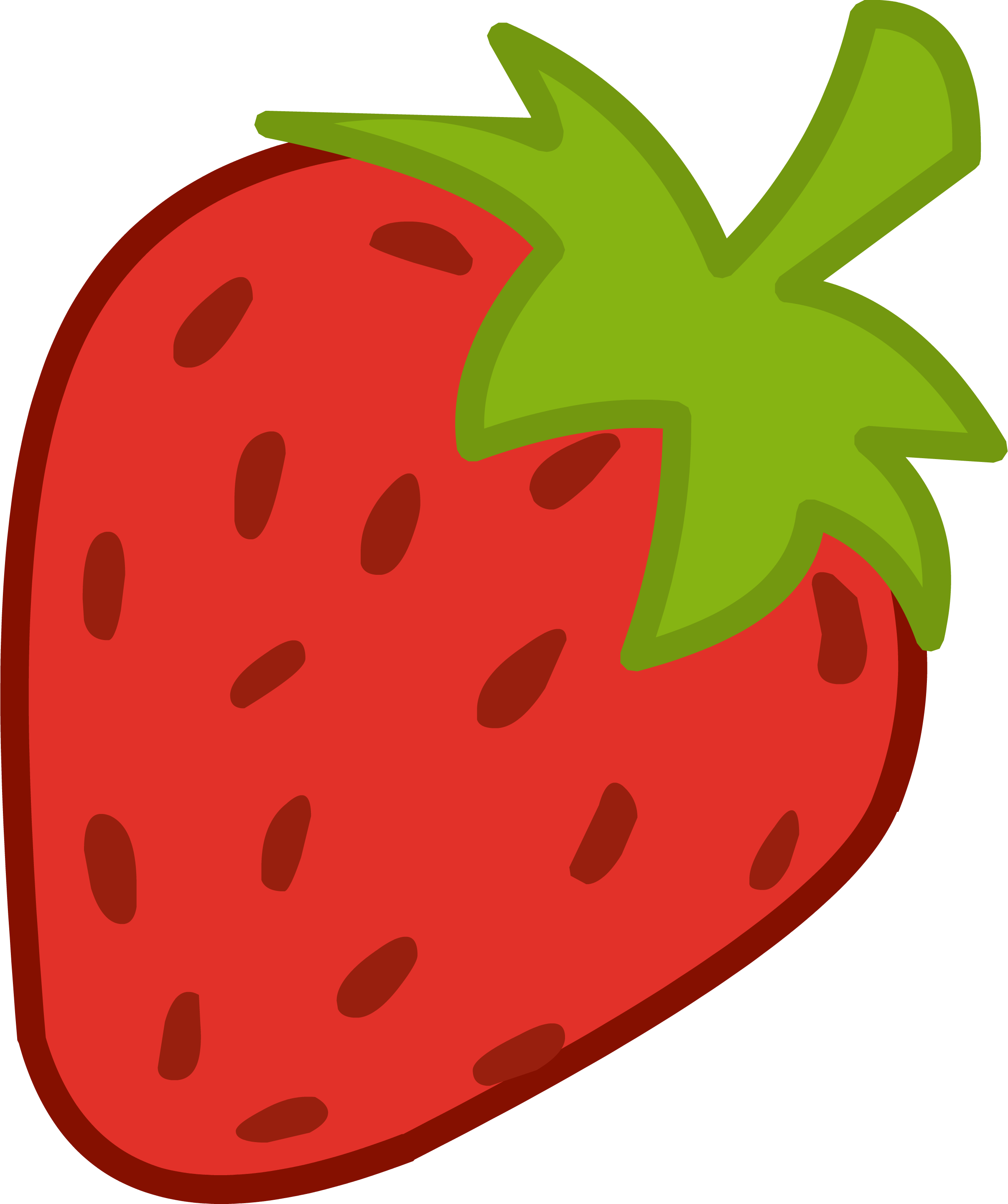 Strawberry Clipart PNG Image