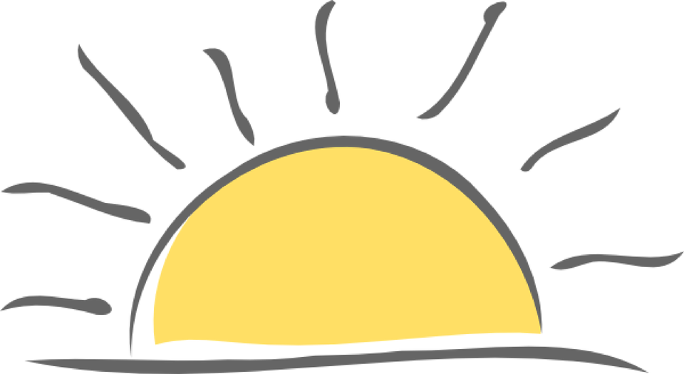 Sunrise Clipart PNG Image
