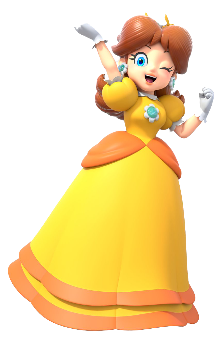 Picture Princess Daisy Free Clipart HQ PNG Image