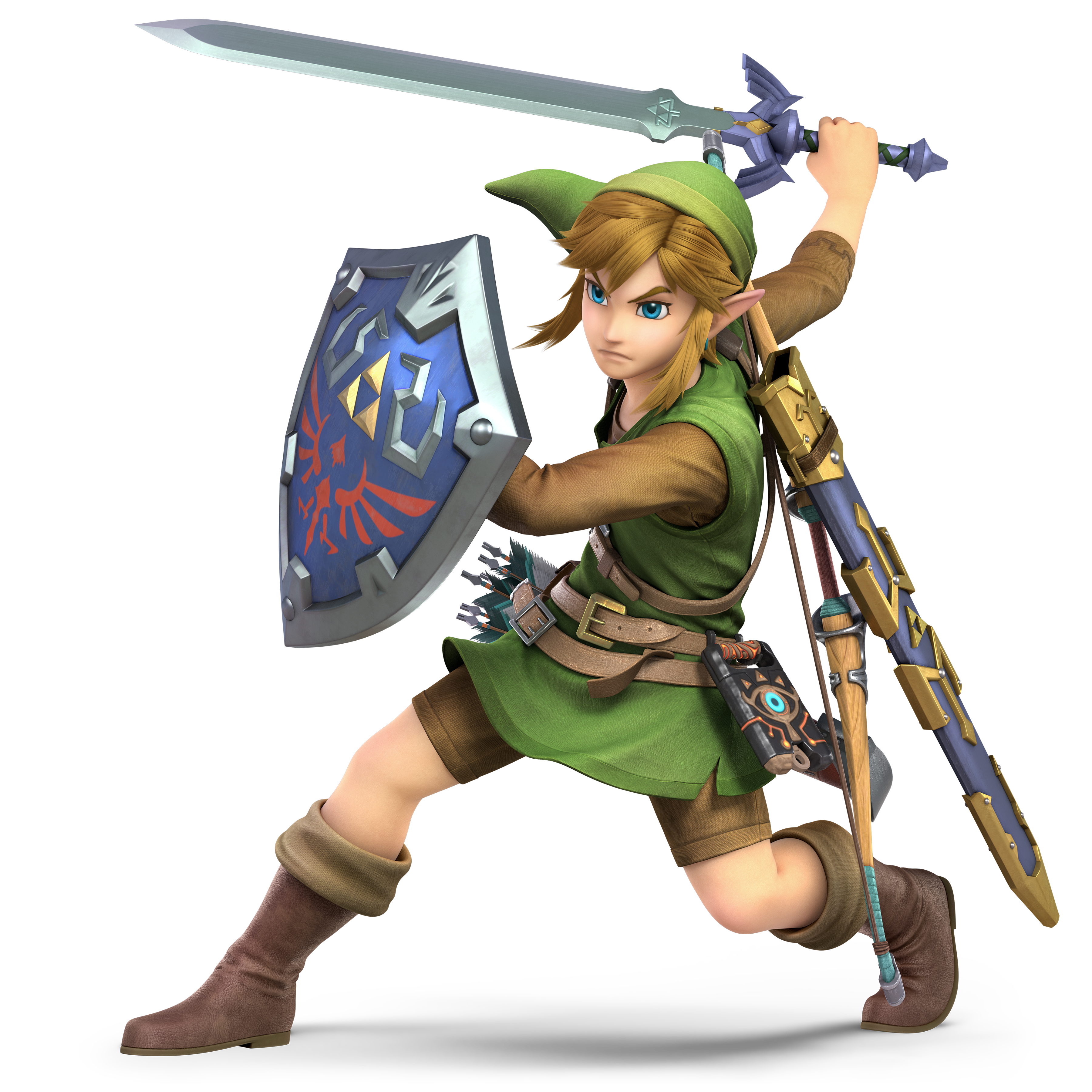 Super Picture Link Brothers Smash PNG Image