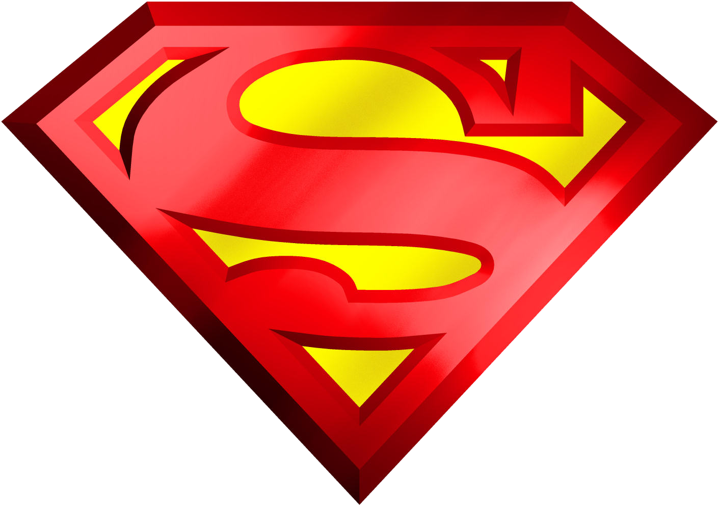 Superman Logo Transparent PNG Image