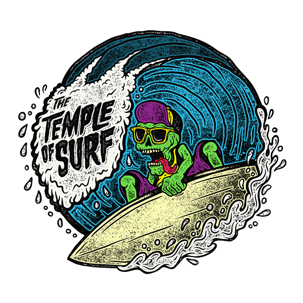 Surf Surfing Fremantle Skull Club Football Illustration PNG Image