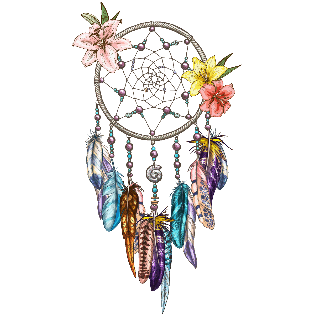 Symbol Drawing Dreamcatcher HQ Image Free PNG PNG Image