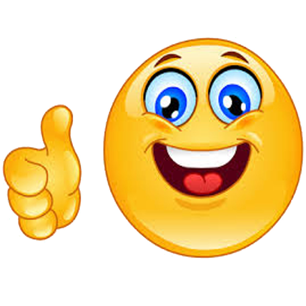 Emoticon Good Thumb Icons Signal Smiley Job PNG Image