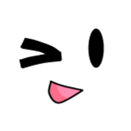Download Roblox Wink Line Angle Face Free Clipart Hd Hq Png Image Freepngimg - free face codes roblox