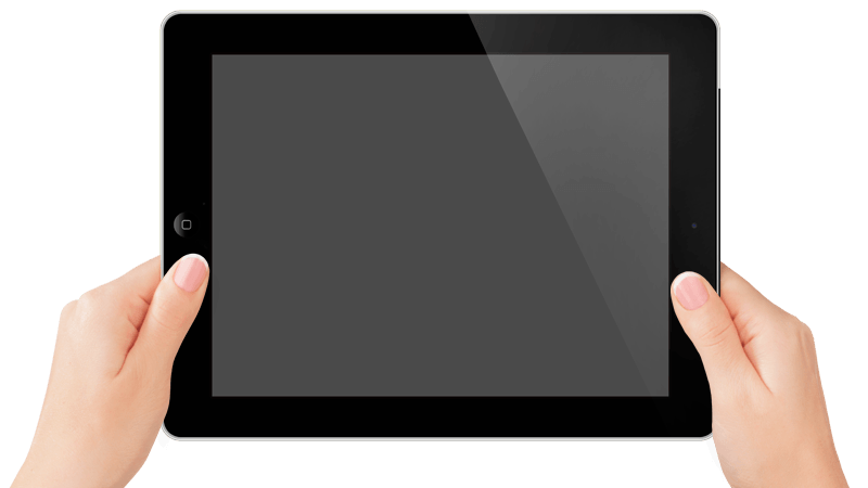 Tablet In Hands Png Image PNG Image