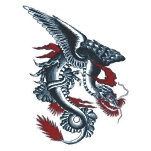 Tattoo Dragon Rose Artist Ink PNG Image High Quality PNG Image