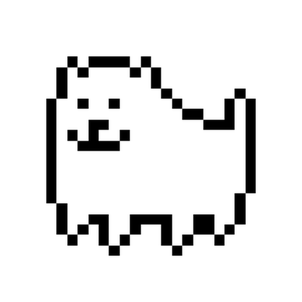 Flowey Square Angle Dog Undertale Free Photo PNG PNG Image