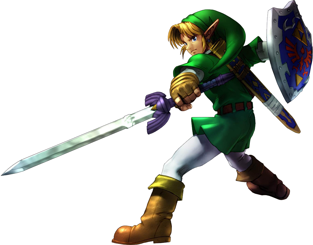 Zelda Link Transparent Background PNG Image