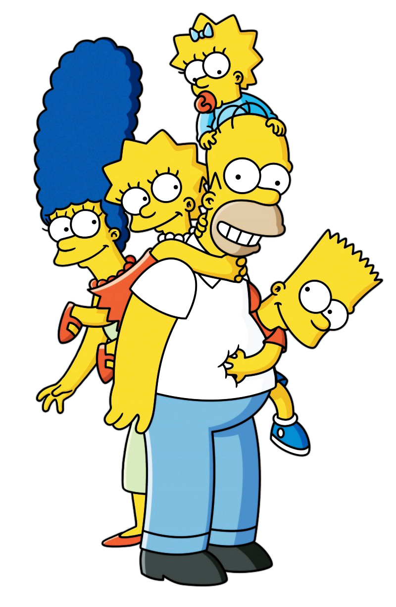The Simpsons File PNG Image