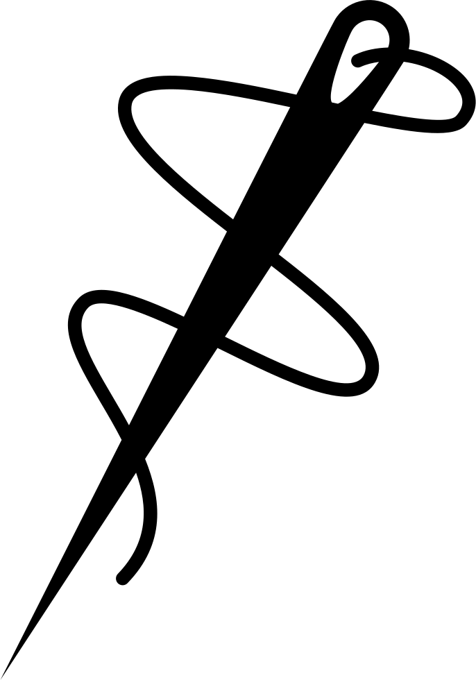 Thread and needle PNG Image