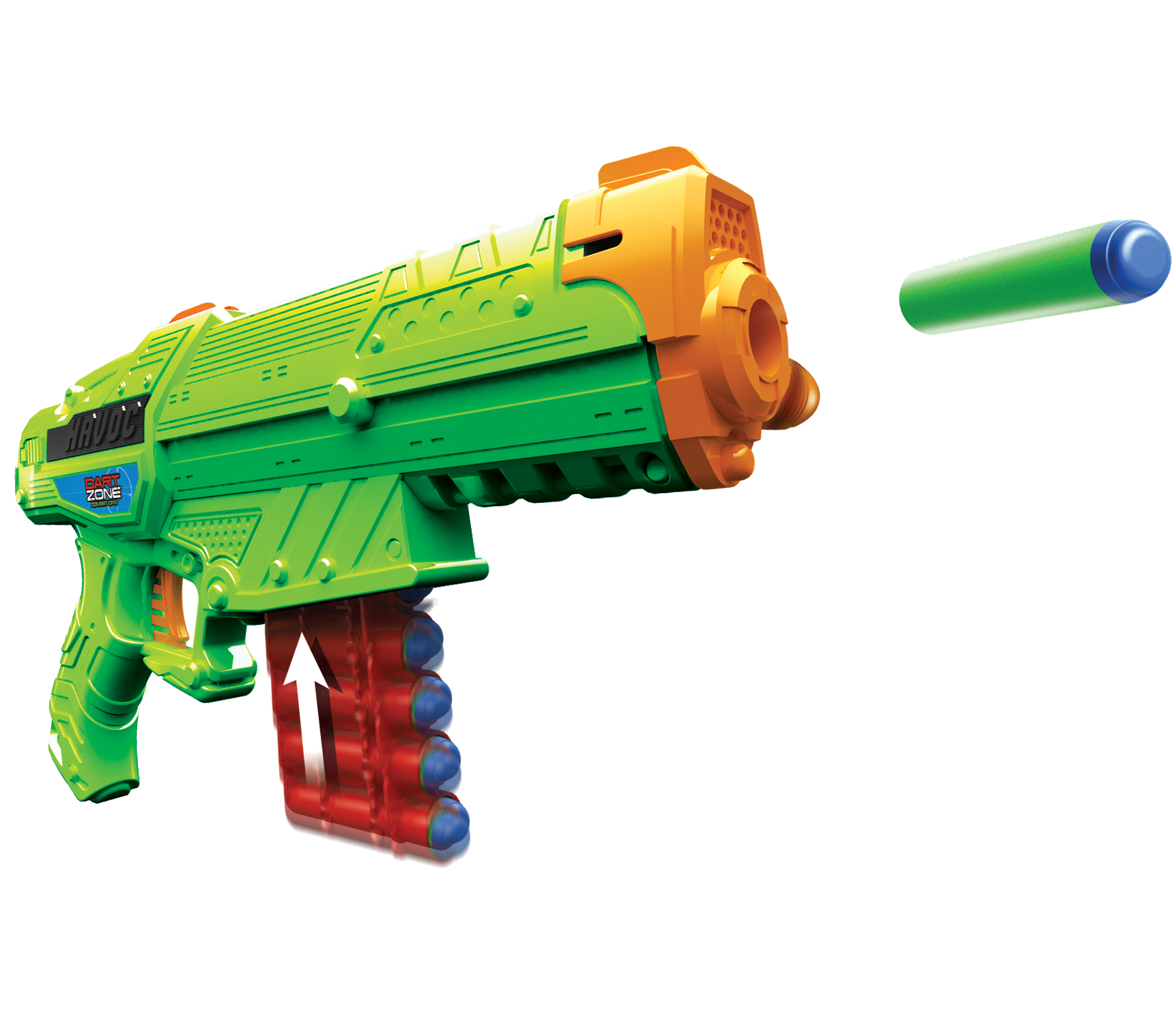Toy Force Blaster Weapon Enforcer Adventure Nstrike PNG Image