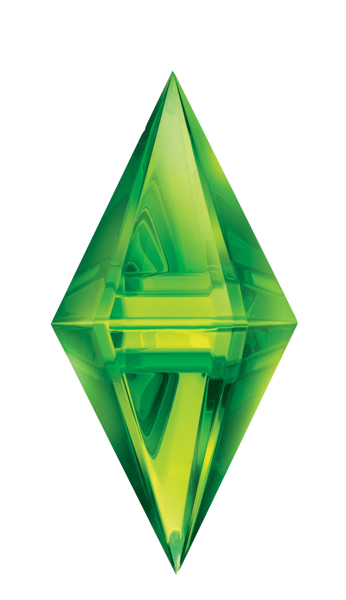 Sims Green Triangle Free HQ Image PNG Image