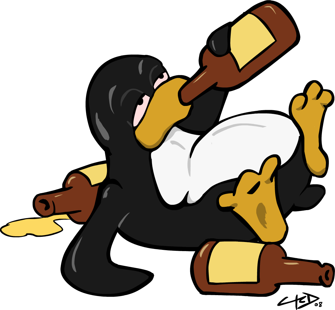 Tux Kali Sticker T-Shirt Penguins Linux PNG Image
