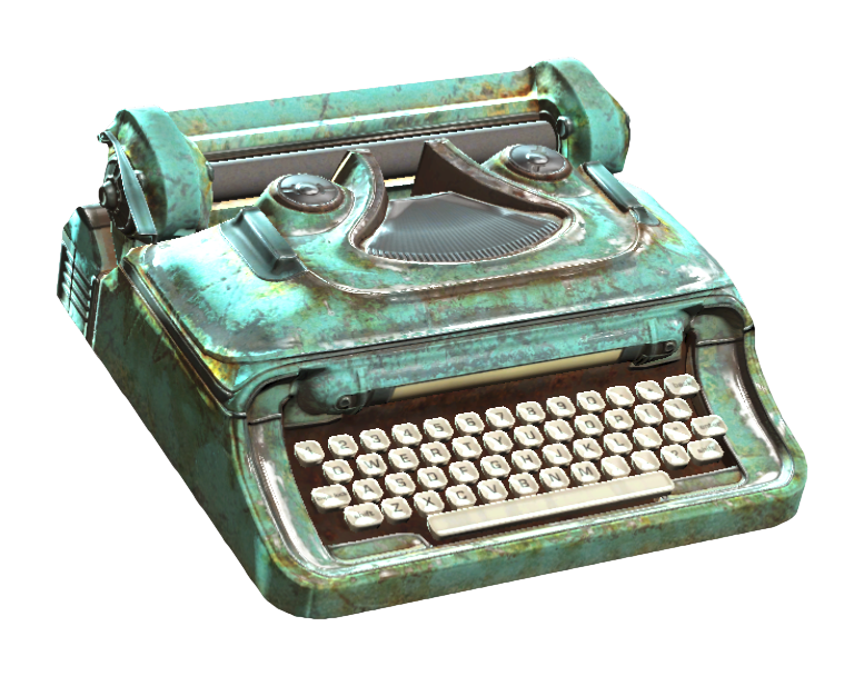Typewriter PNG Image