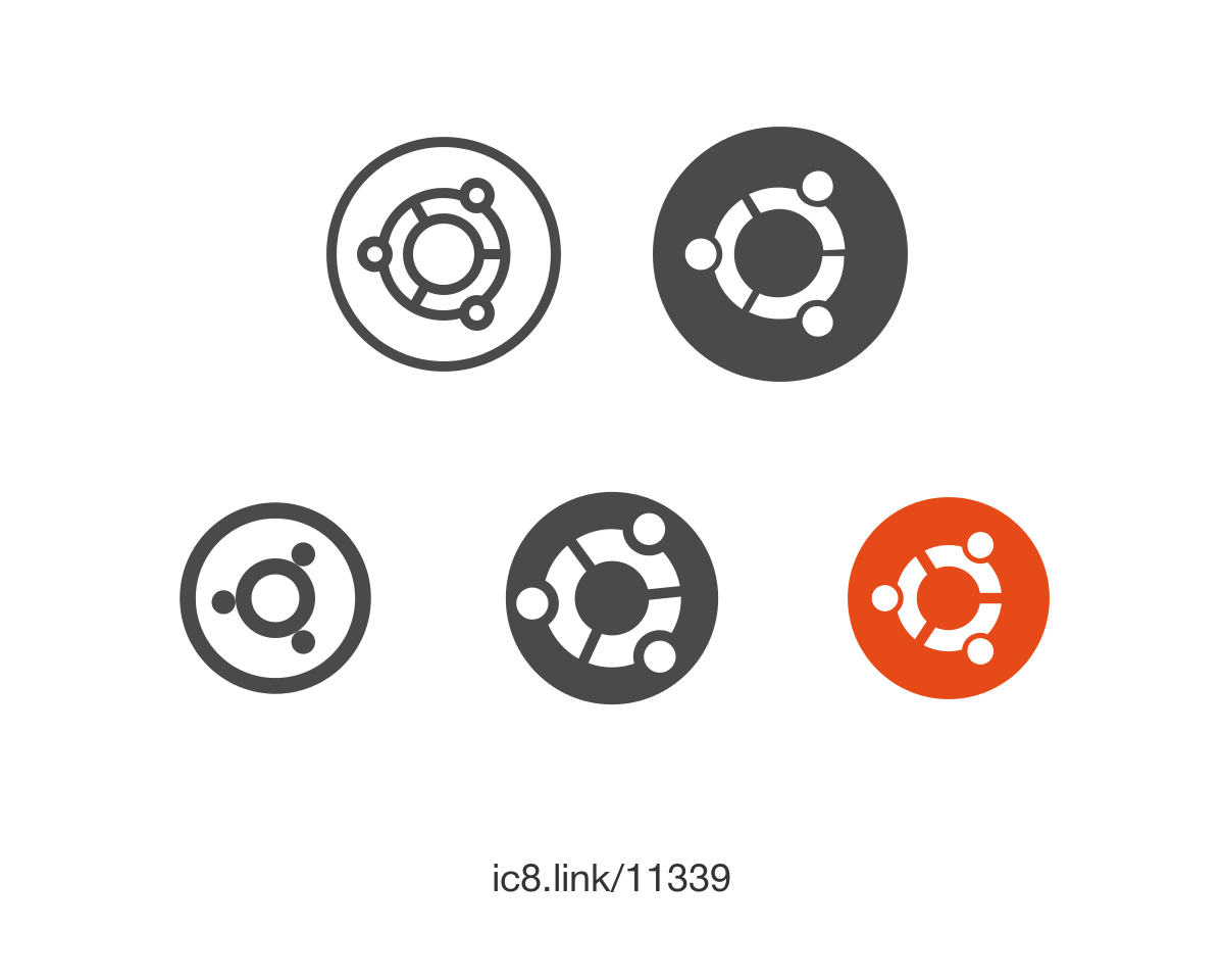 Icons Linux Spinner Computer Operating Systems Ubuntu PNG Image