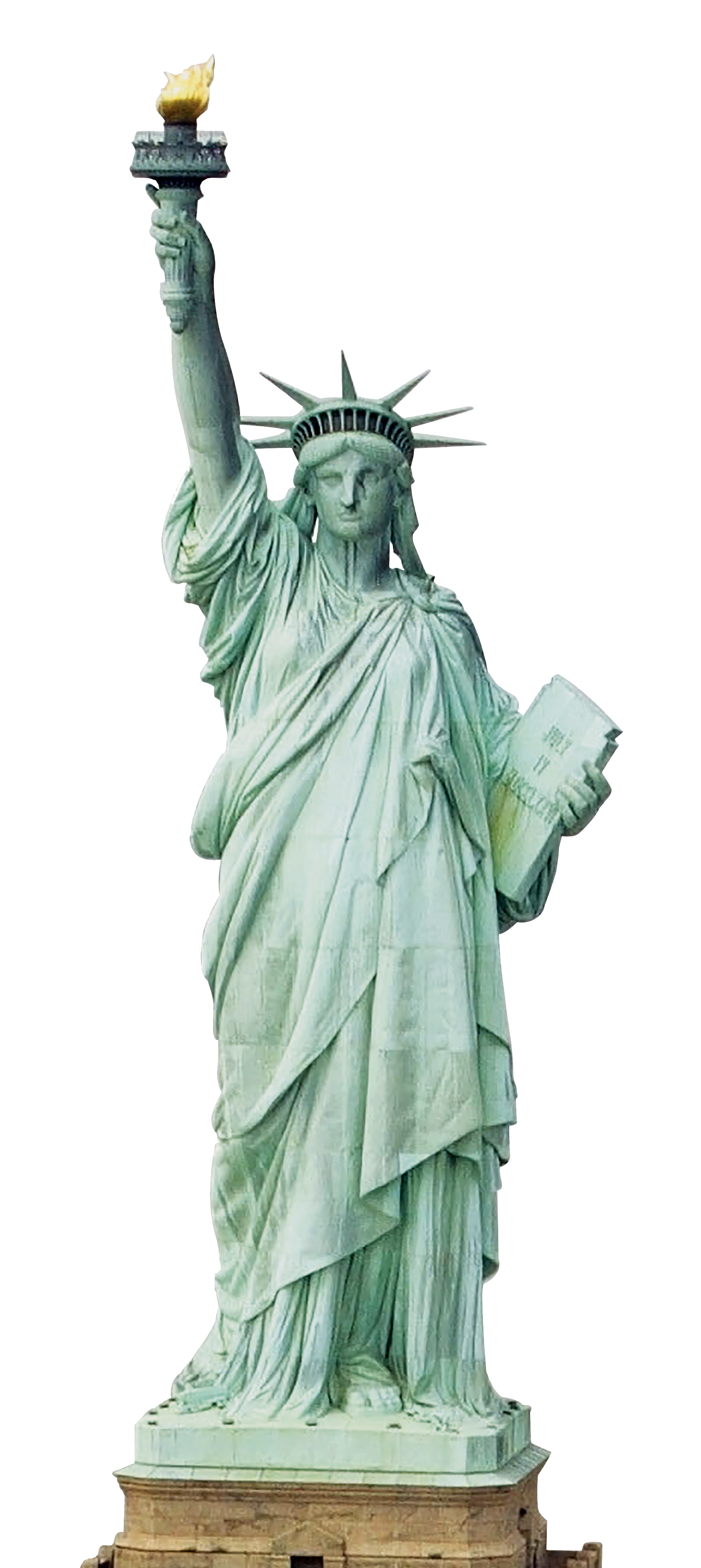 Statue Of Liberty Transparent Background PNG Image