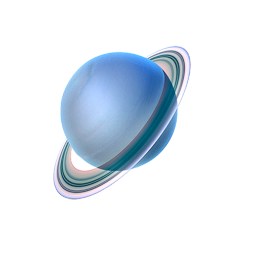 Uranus System Planet Solar Planets Icon PNG Image