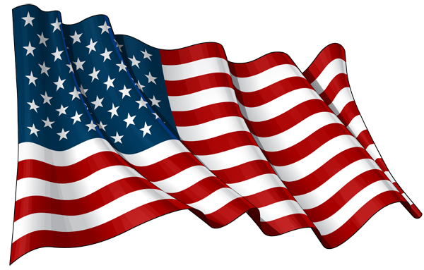 America Flag Png File PNG Image
