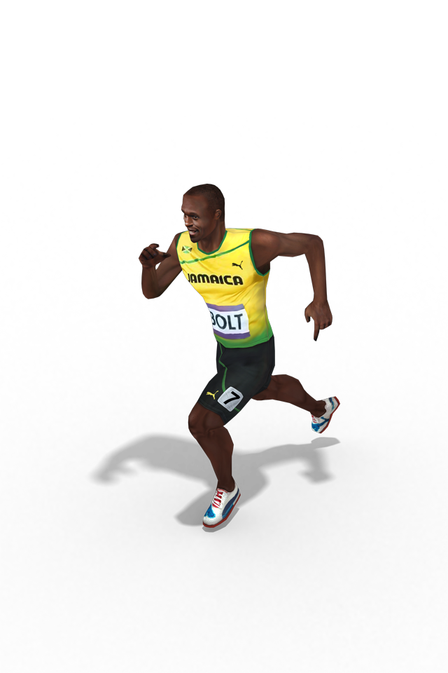 Usain Bolt Transparent Background PNG Image