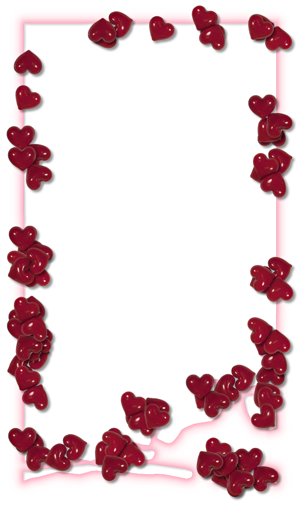Border Frame Valentines Love Day PNG Image