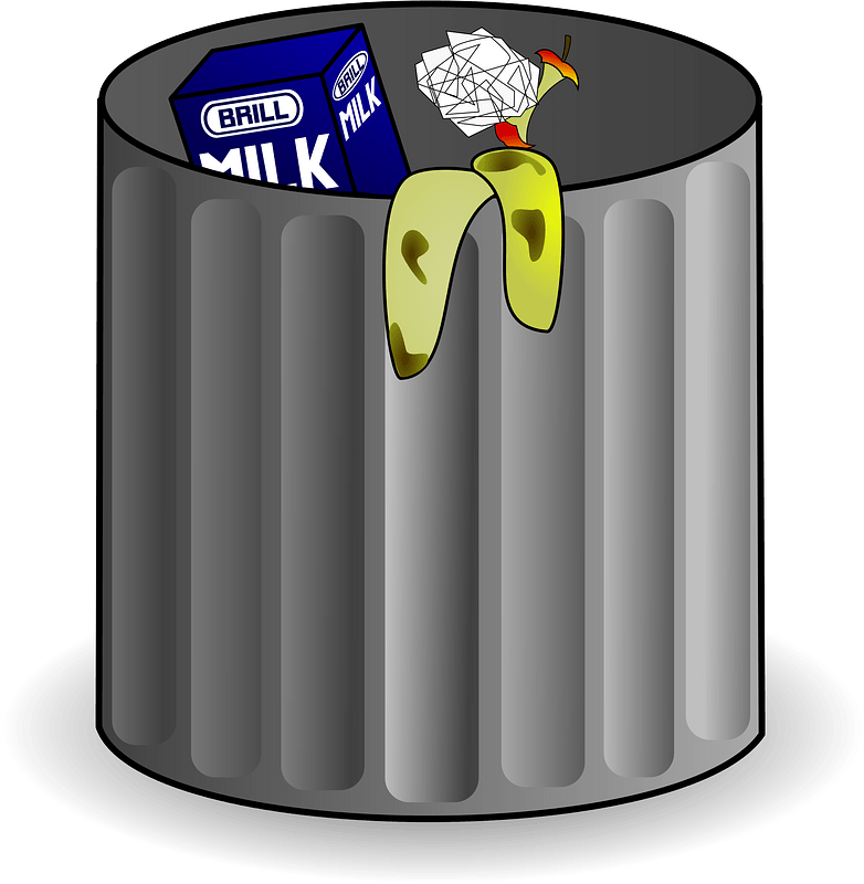 Vector Trash Can Garbage PNG Free Photo PNG Image
