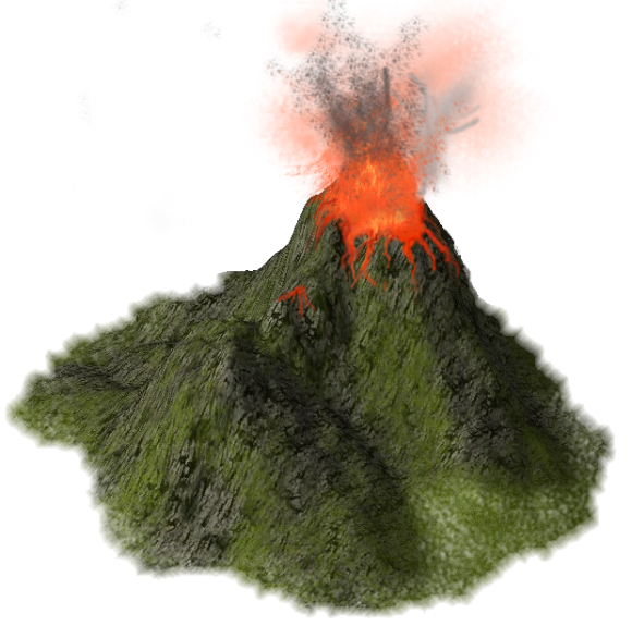 Volcano PNG Image