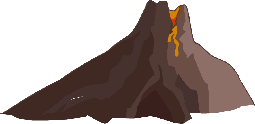 Volcano PNG Image