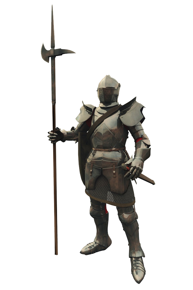 Middle Warrior Ages Spear Knight PNG Image High Quality PNG Image