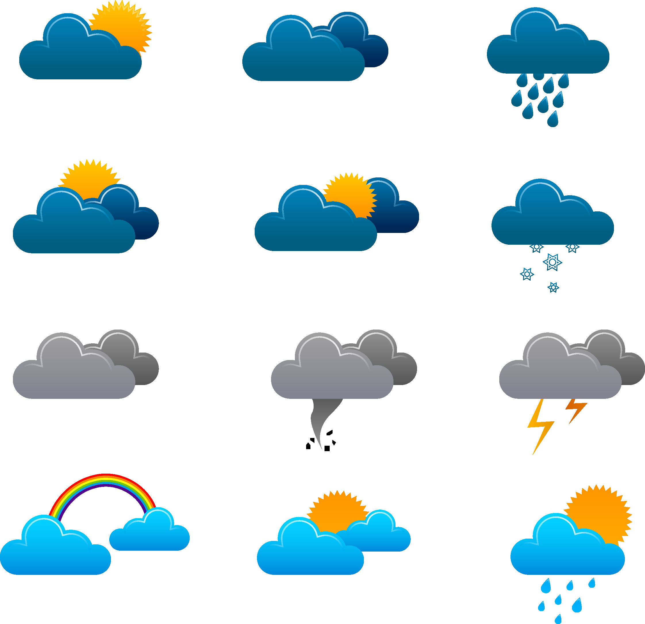 Weather Forecasting Weather Icon Transparent Background Png Clipart ...