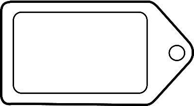 Blank Tag Picture PNG Image