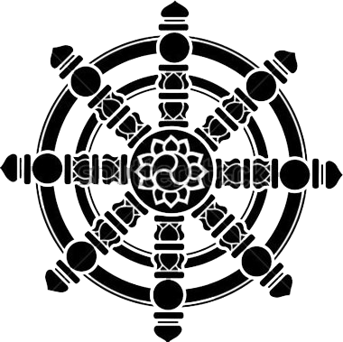 Wheel Of Dharma Png Clipart PNG Image