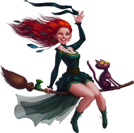 Witch PNG Image