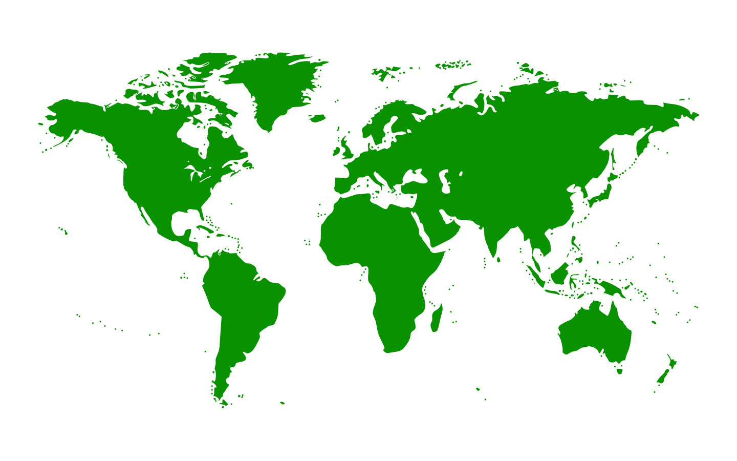 World map PNG Image