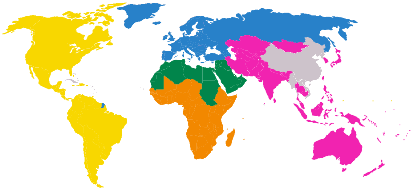 World map PNG Image