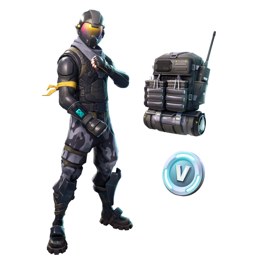 Toy Robot Agent Royale Rogue Fortnite Goldeneye PNG Image