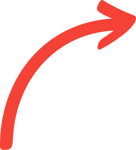 Twisted Arrow Right Red PNG Image