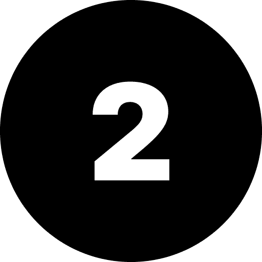 Two Number Round PNG Image