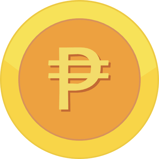 Gold Coin Philippine Peso PNG Image