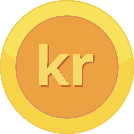 Gold Coin Swedish Krona PNG Image