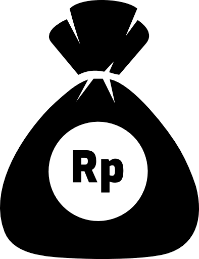 Money Bag Indonesian Rupiah PNG Image