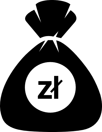Money Bag Poland Zloty PNG Image