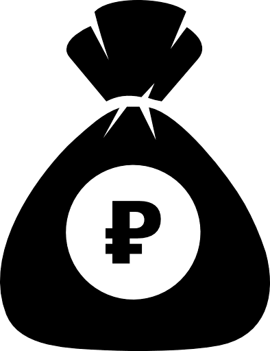 Money Bag Rouble Icon