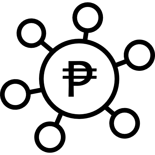 Philippine Peso Distribute Money PNG Image