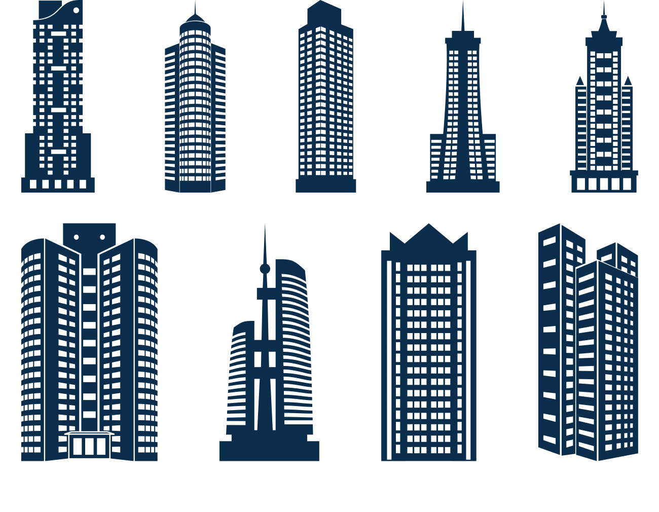 Building Skyline Icon Skyscraper Skyscrapers PNG File HD Icon