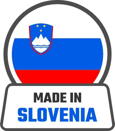 Made In Slovenia Label PNG Image
